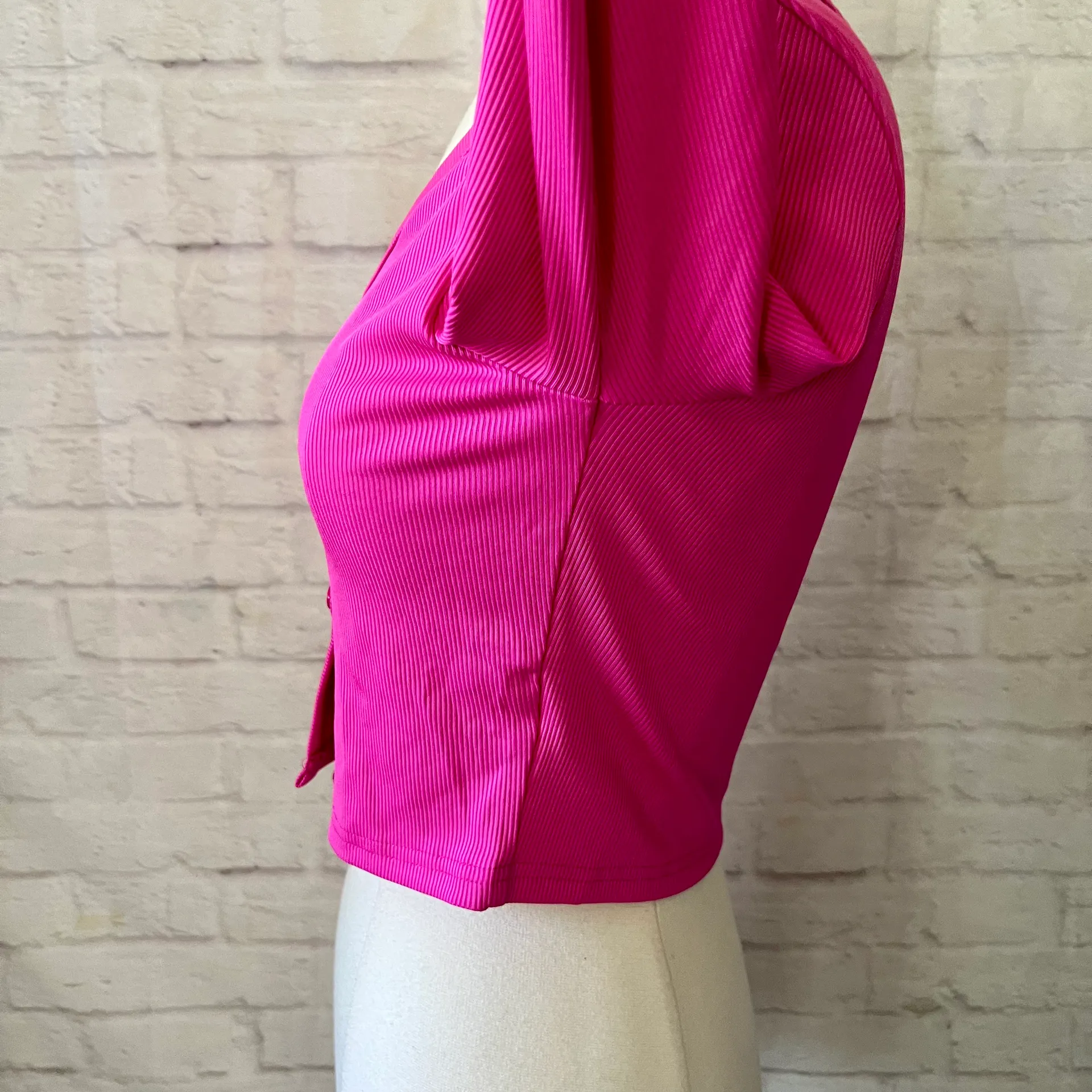 NEW Pink Feathered Cardigan - Image 7