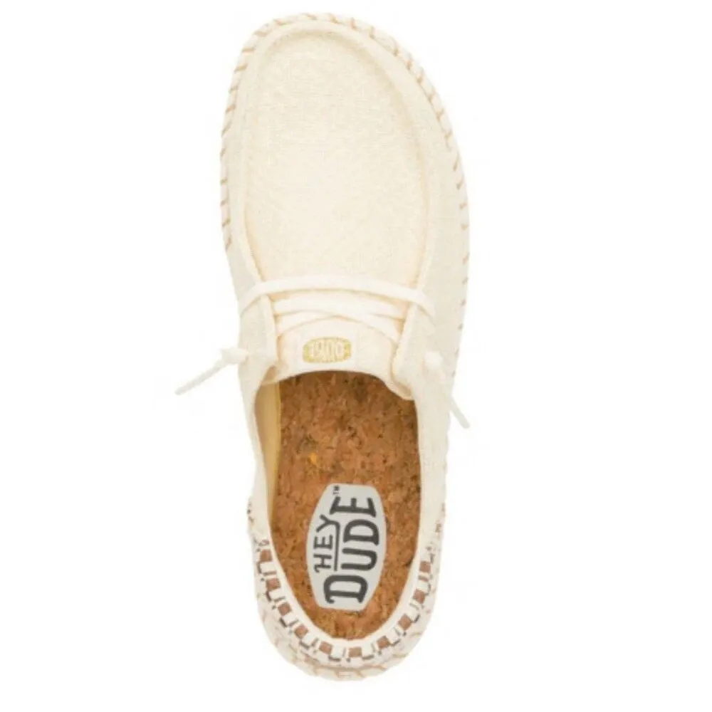Hey Dude Womens Wendy Funk Coastal Woven Egret Ivory Women’s W11 New - Image 9