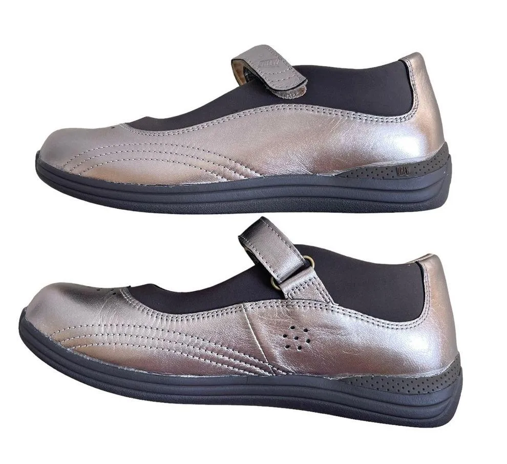 Drew Womens Rose Mary Jane Shoes Size 7 Grain Leather Cooper Metallic Orthopedic - Image 4