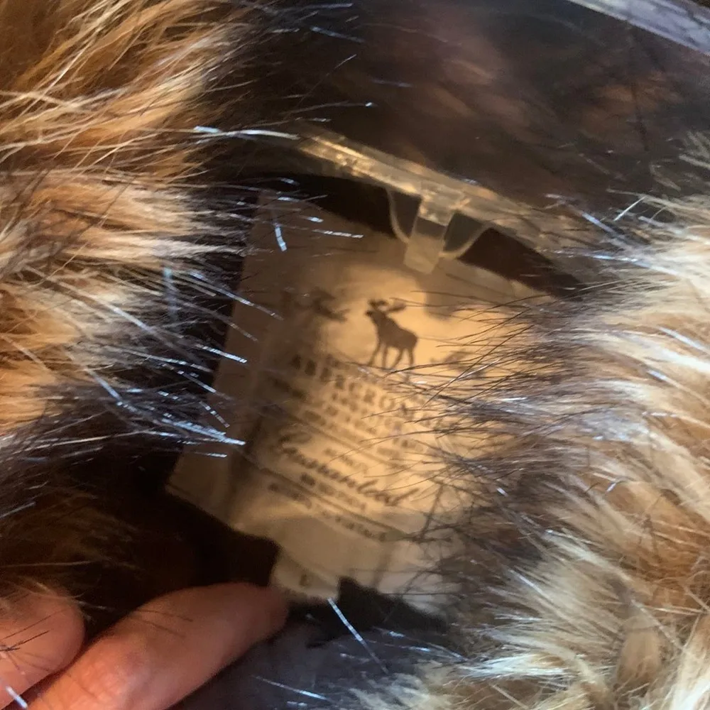 Y2k Abercrombie fur outdoor barn jacket coat preppy thick luxury winter classic - Image 4