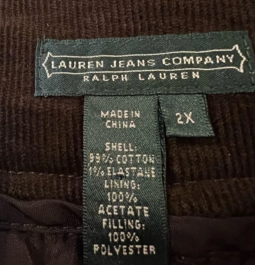 Lauren Jeans Co. Ralph Lauren Cold Mountain Brown Jacket Hiking NWT 2X MSRP $189 - Image 5