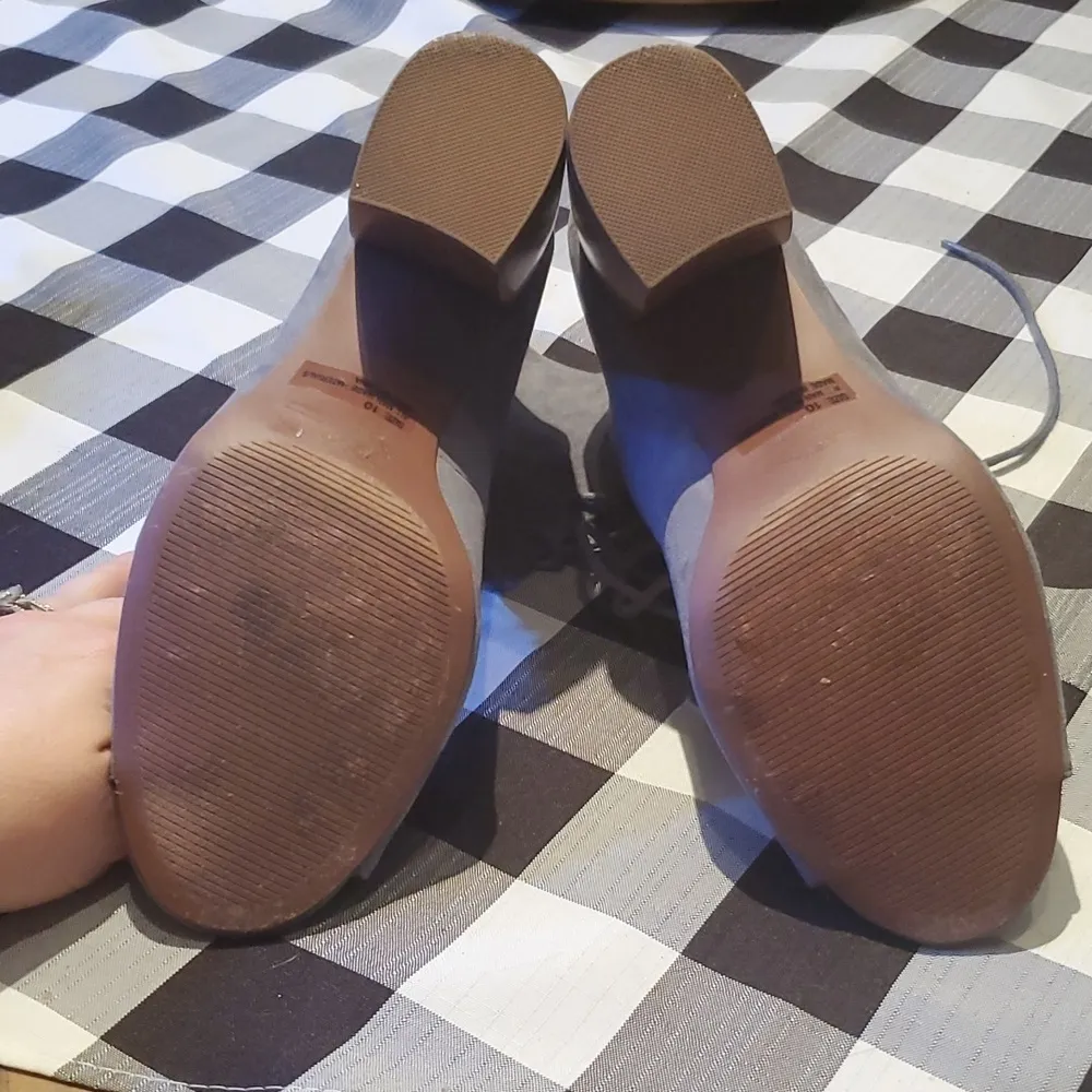 Qupid Peep Toe Boots size 10 - Image 3