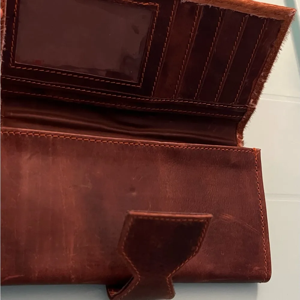 Leather Cowhide Wallet - Image 3