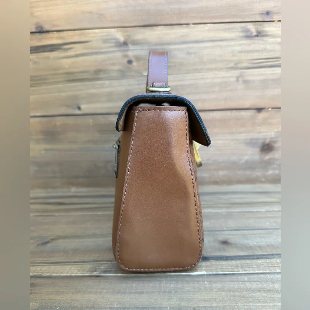 Patricia Nash Carisbrooke Satchel (RIOT RUST) - Image 2