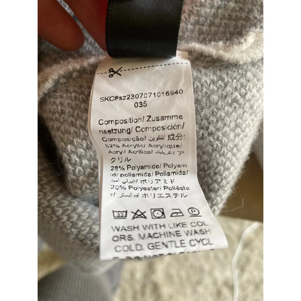 Oversized Batwing Sweater Zebra Modern Cozy Street Luxe Scans I Winter Buttery - Image 5