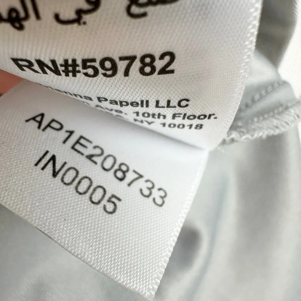 Adrianna Papell Beaded Sequin Top Silver Party Glam Festive Holiday US 2 NWT - Image 9