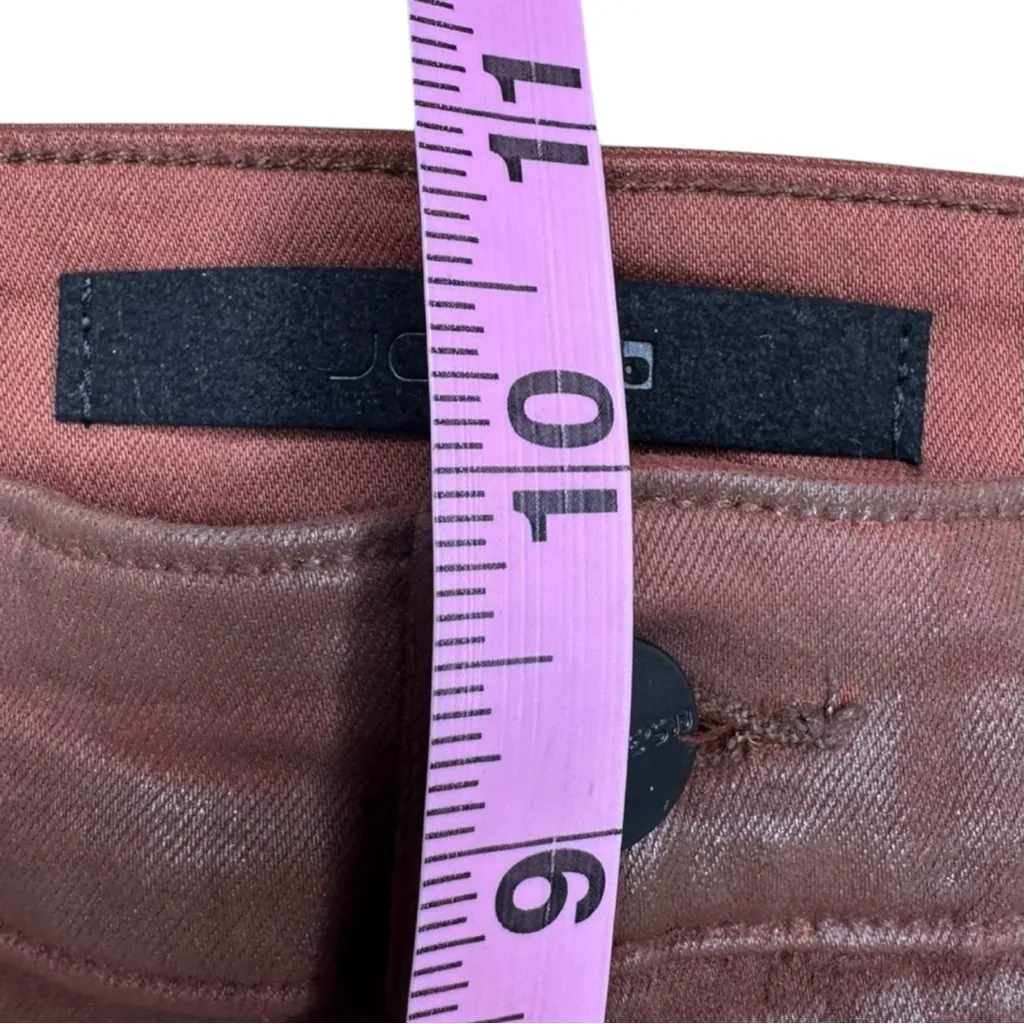 joes Brown Coated Straight Leg Jeans Size 27 - Image 8