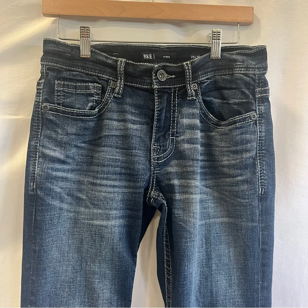 Buckle BKE Aiden Mid Rise Denim Jeans Womens 29x30 Medium Wash Stretch Bootcut - Image 2