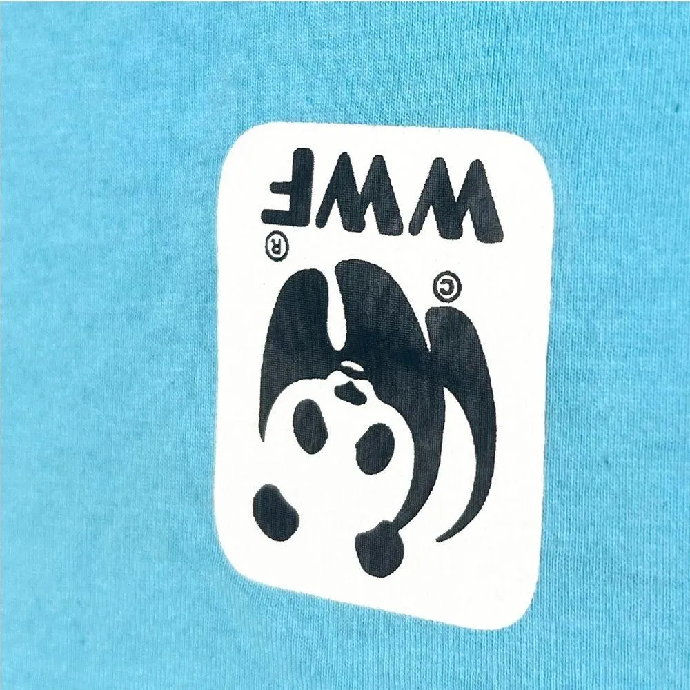 NWOT WWF Blue Polar Bear Long Sleeve T - Image 7