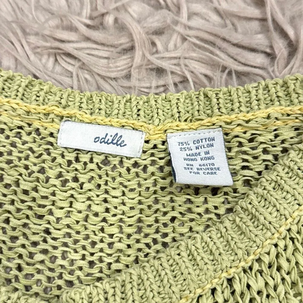 Anthropologie Odille button down shawl Green Size undefined - Image 2