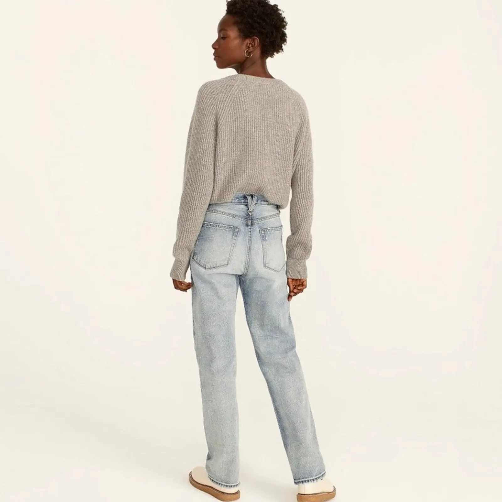NWT J. Crew Point Sur Vista Straight Jeans in Pale Indigo Wash: Selvedge Edition - Image 2