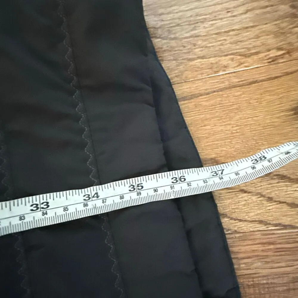 Elie Tahari down fill cocoon puffer jacket charcoal size M - Image 5