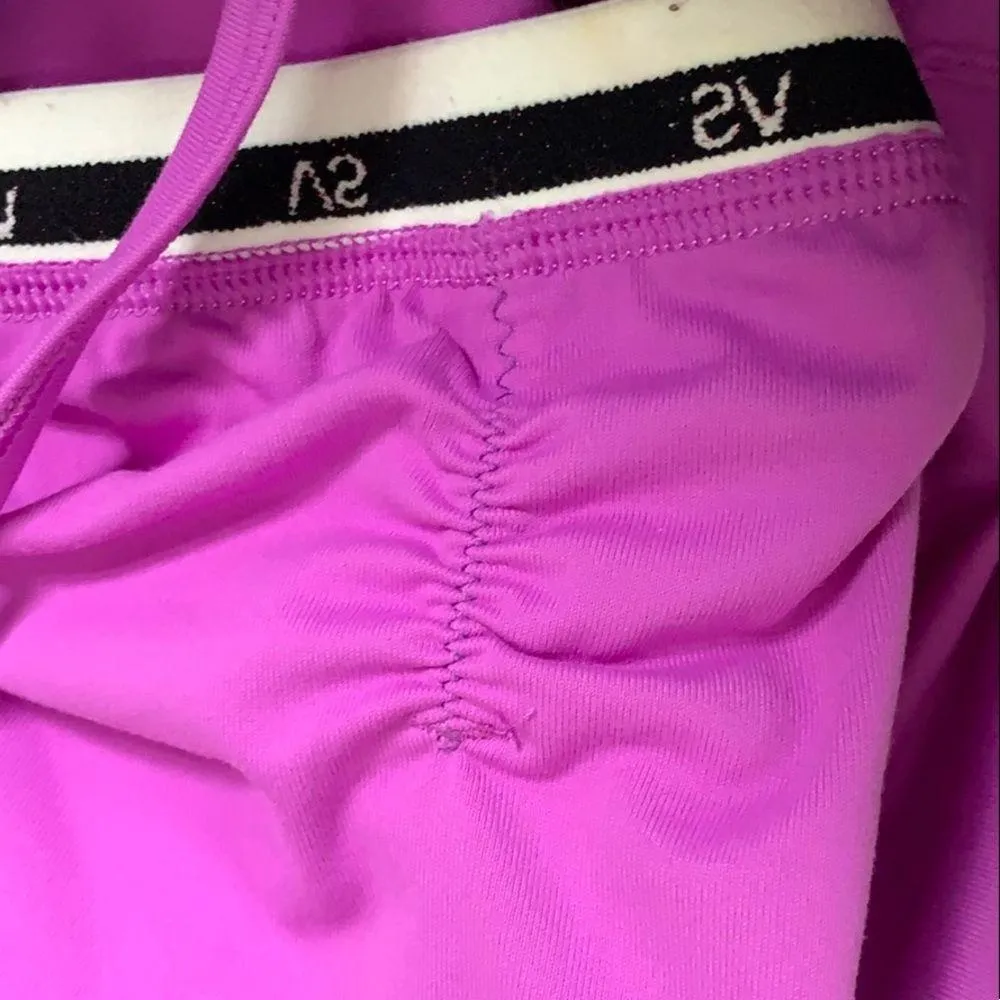 VSX Victoria’s Secret Victoria Sport Purple Strappy Tank Medium - Image 4