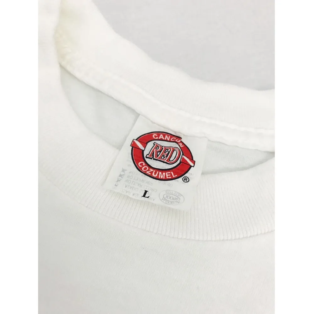 Vintage Tequila Graphic Souvenir Tee | Size L White Size L - Image 11