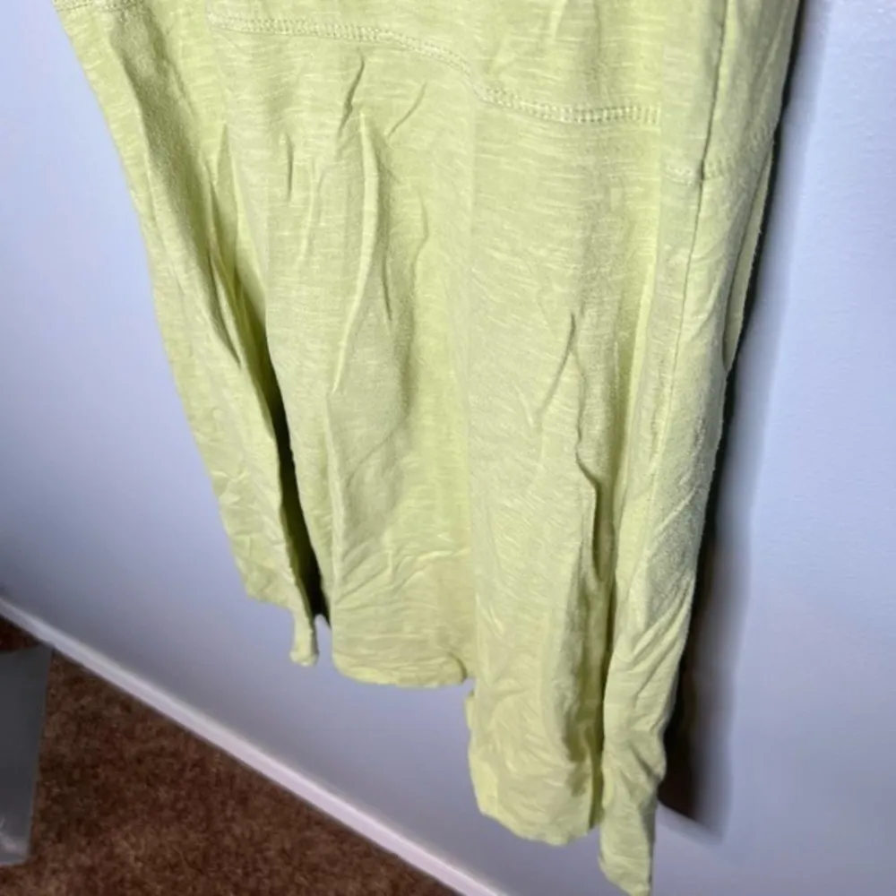 Horny Toad yellow green sleeveless tank top summer dress lightweight size small - Image 3