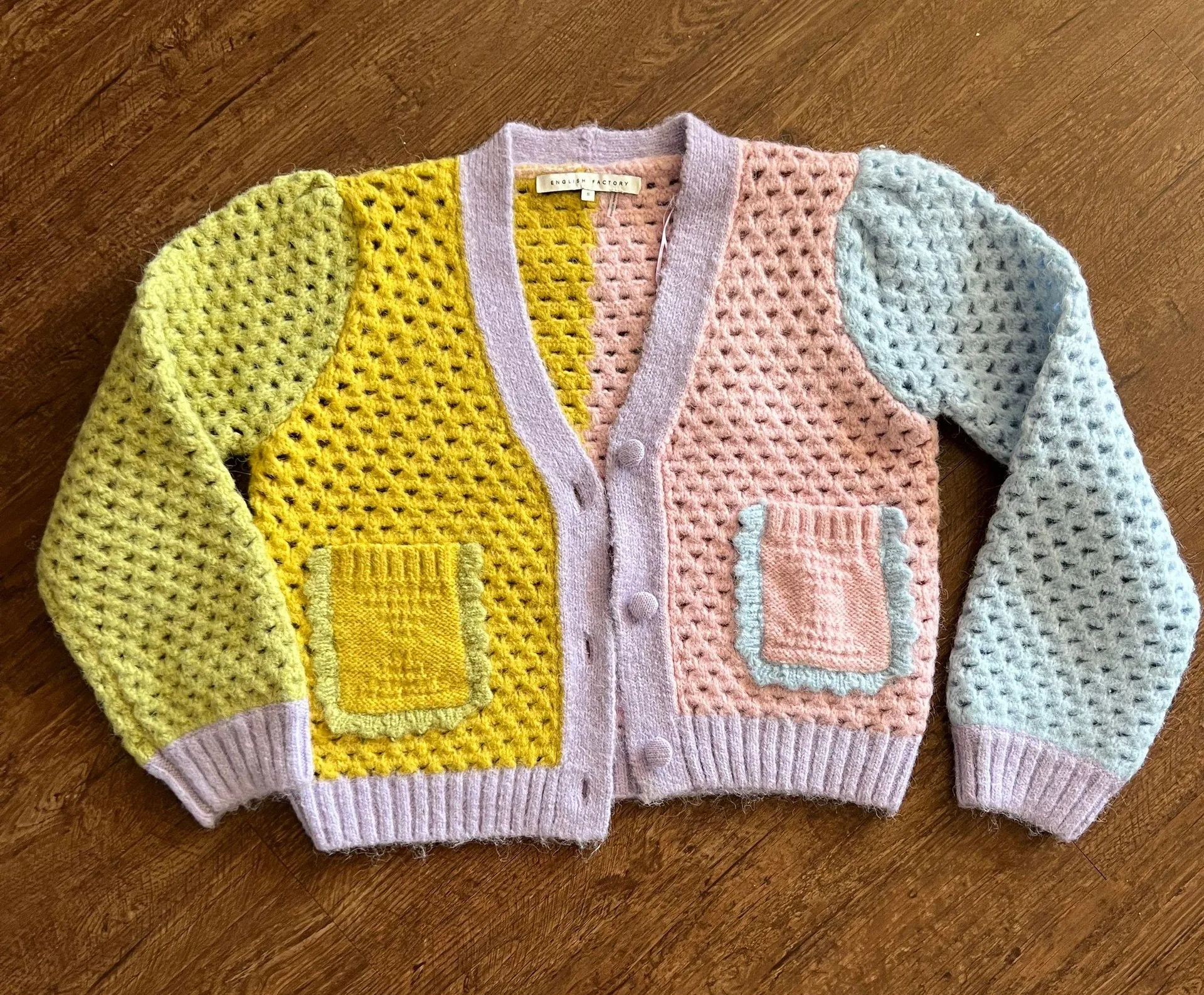 Contrast Detail Cardigan - Image 2