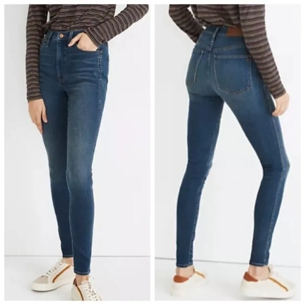Madewell NWT Roadtripper Jeans Playford Wash Women’s Size 25 High Rise Skinny - Image 2