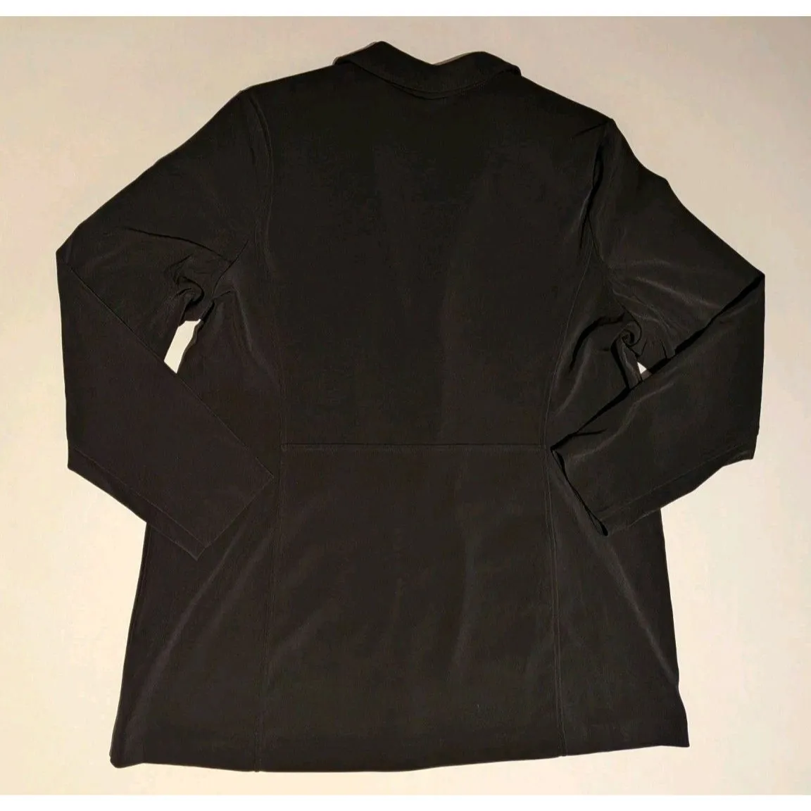 GRAVER Susan Graver Single Button Classic Preppy Academia Corp Blazer Jacket XL - Image 5