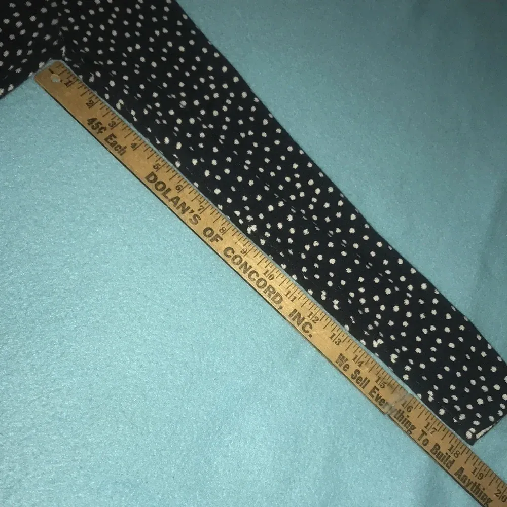 ANN TAYLOR silk blend long sleeve button up dark navy lightweight sweater size S - Image 10