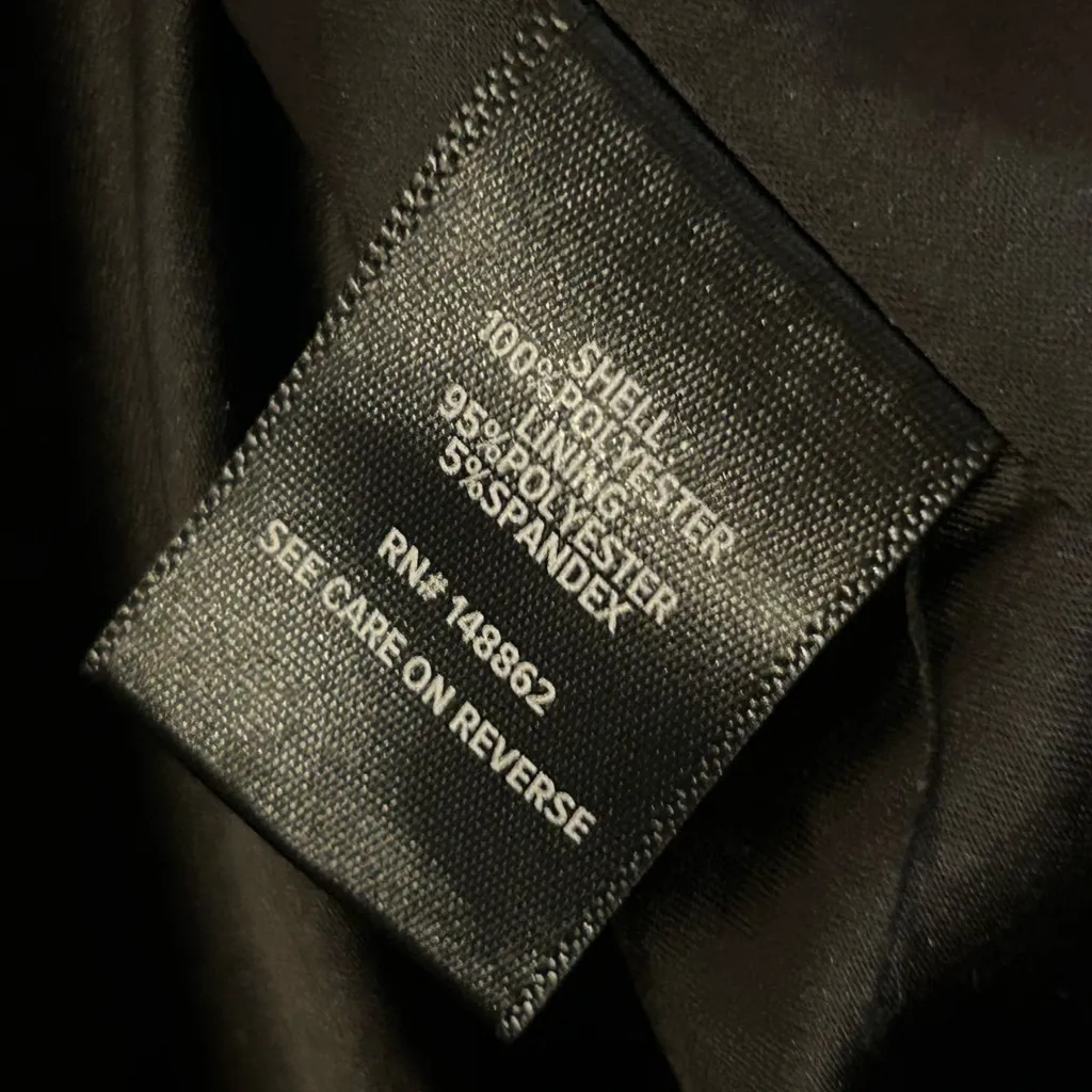 Torrid Black Rose Gold Two-Tone Sequin Drape Jacket Size 1X/2X - Image 9