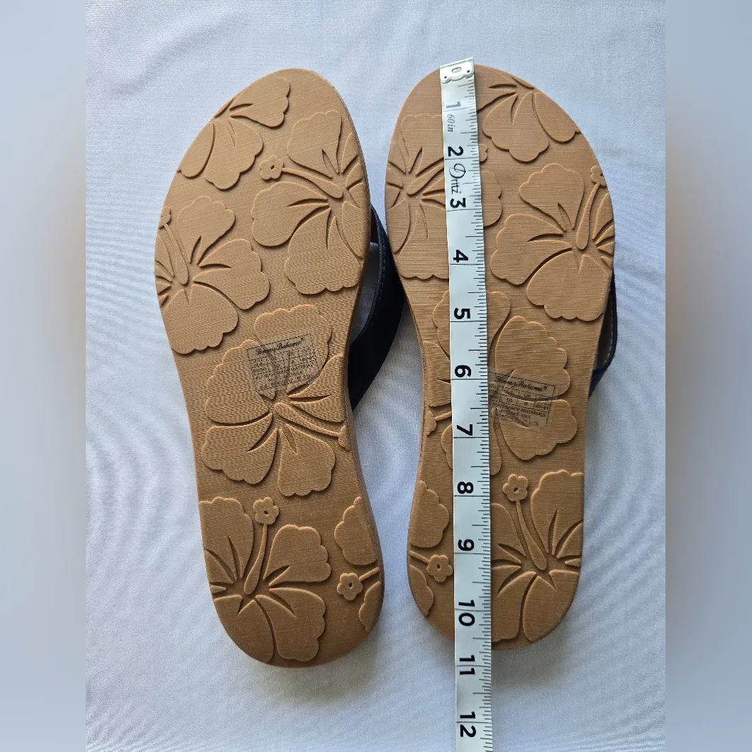 Tommy Bahama Navy Blue Sandals‎ #10 - Image 5