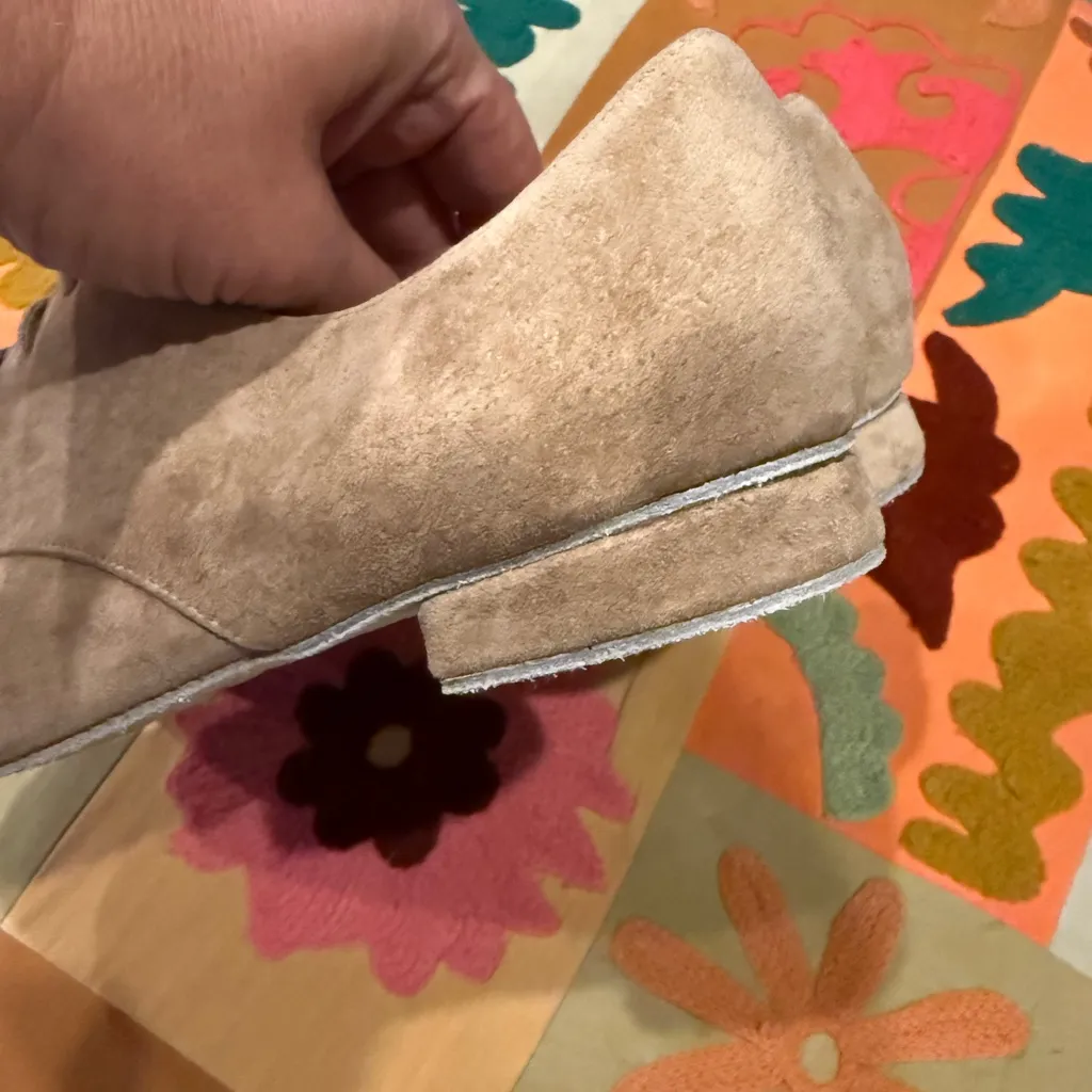 Two Stepper Beige Suede Lace - Image 6