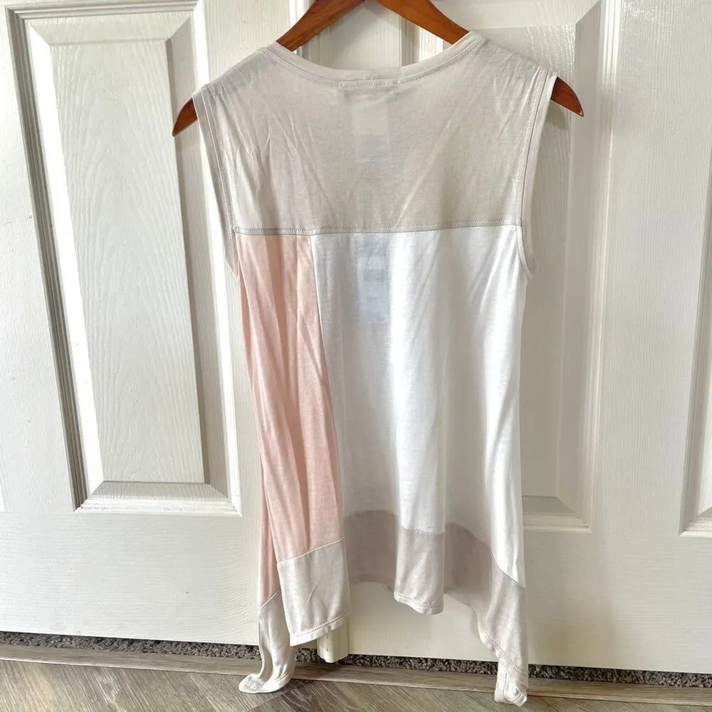 BCBG Aven  color block sleeveless top - Image 3