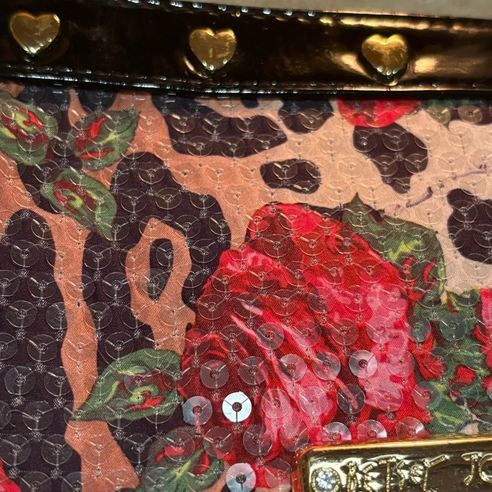 BETSEY JOHNSON  WOMEN'S  WRISTLET  NATURAL BLACK  No strap - Image 8