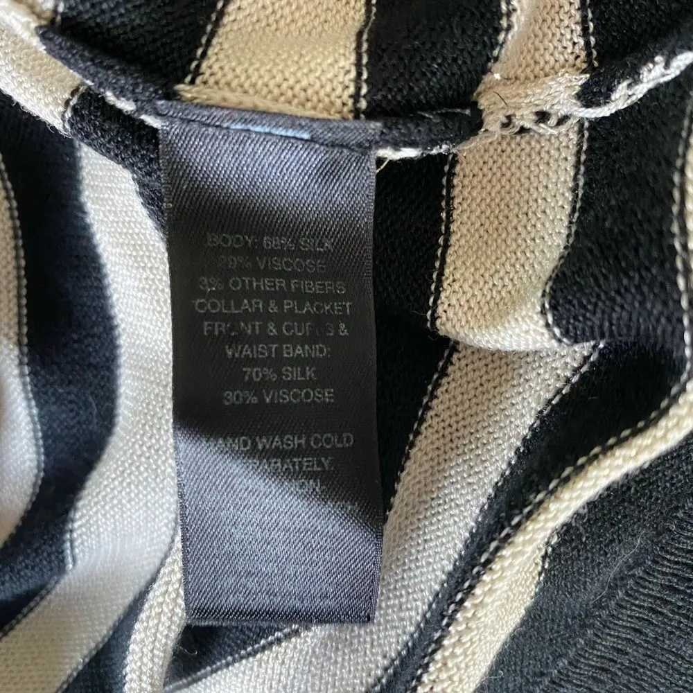 White House Black‎ Market Silk Blend Cardigan Sweater - Image 6