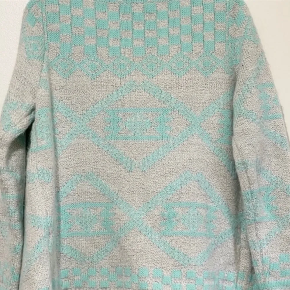 Miami Aztec Boho waterfall heavy open cardigan - Image 4