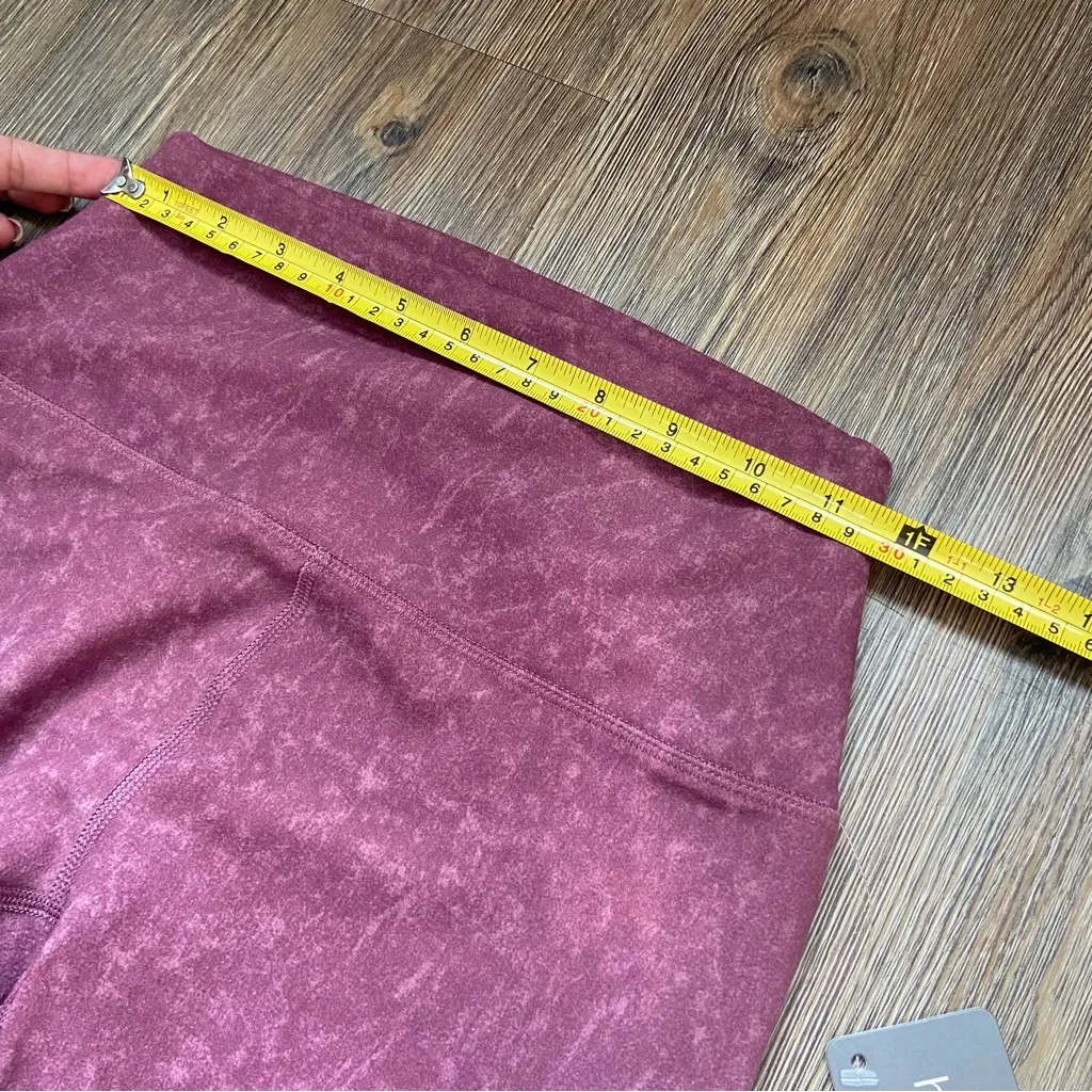 Maroon Slim Leggings by Harmony Balance Red - Image 6