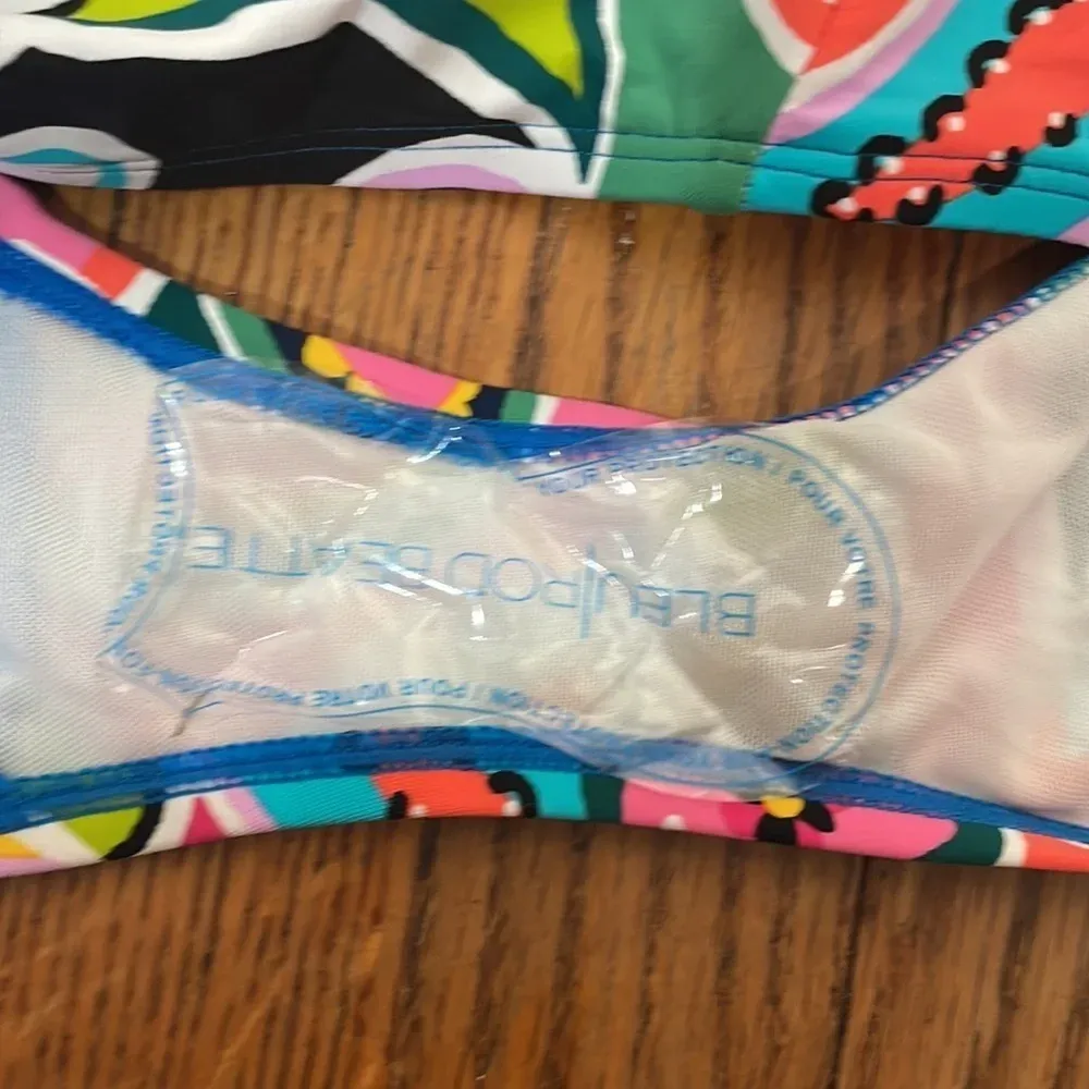 Bleu‎ by Rod Beattie Keyhole Ruched Side Swimsuit Plus Size 20W NWT - Image 7