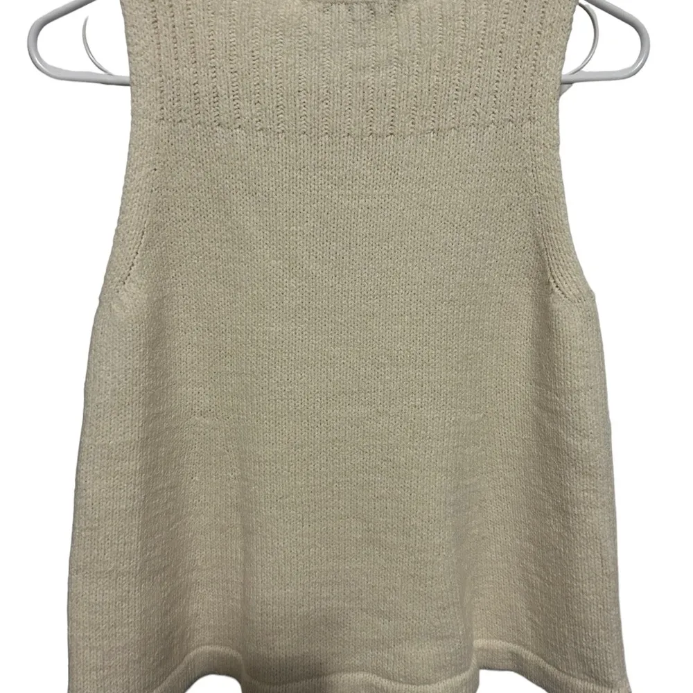 Madewell knit sleeveless sweater size xs - Image 5
