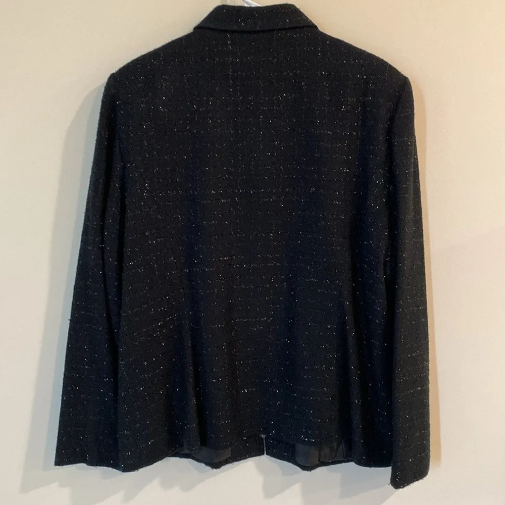 Womens  jacket Glitter Black Holiday Size 18 - Image 5