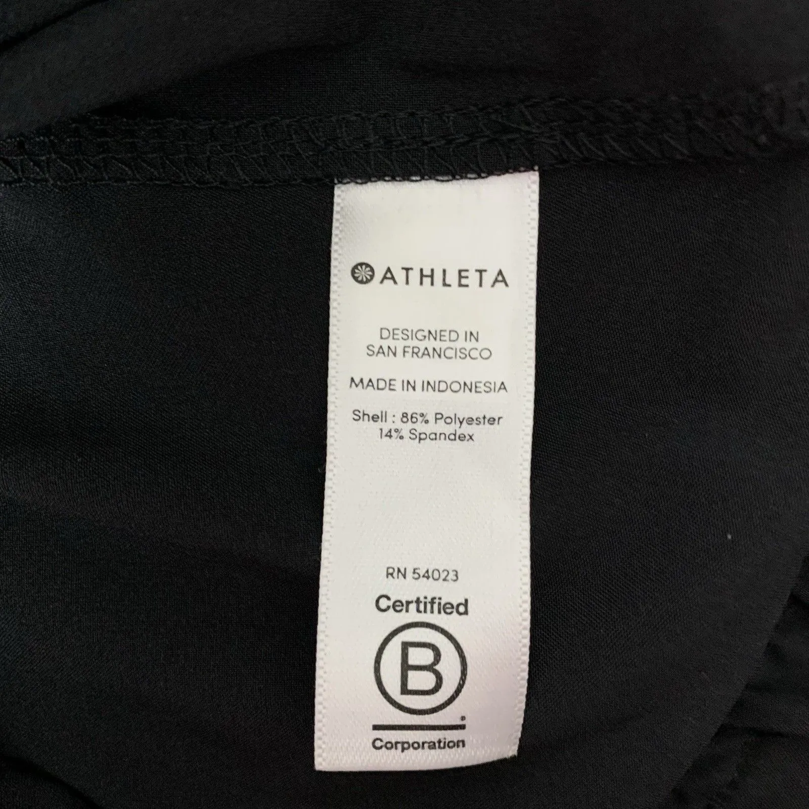 Athleta Women’s Paperbag Waist Pants Size 8 Black Tie Belt Tapered Fit Inseam 28 - Image 10