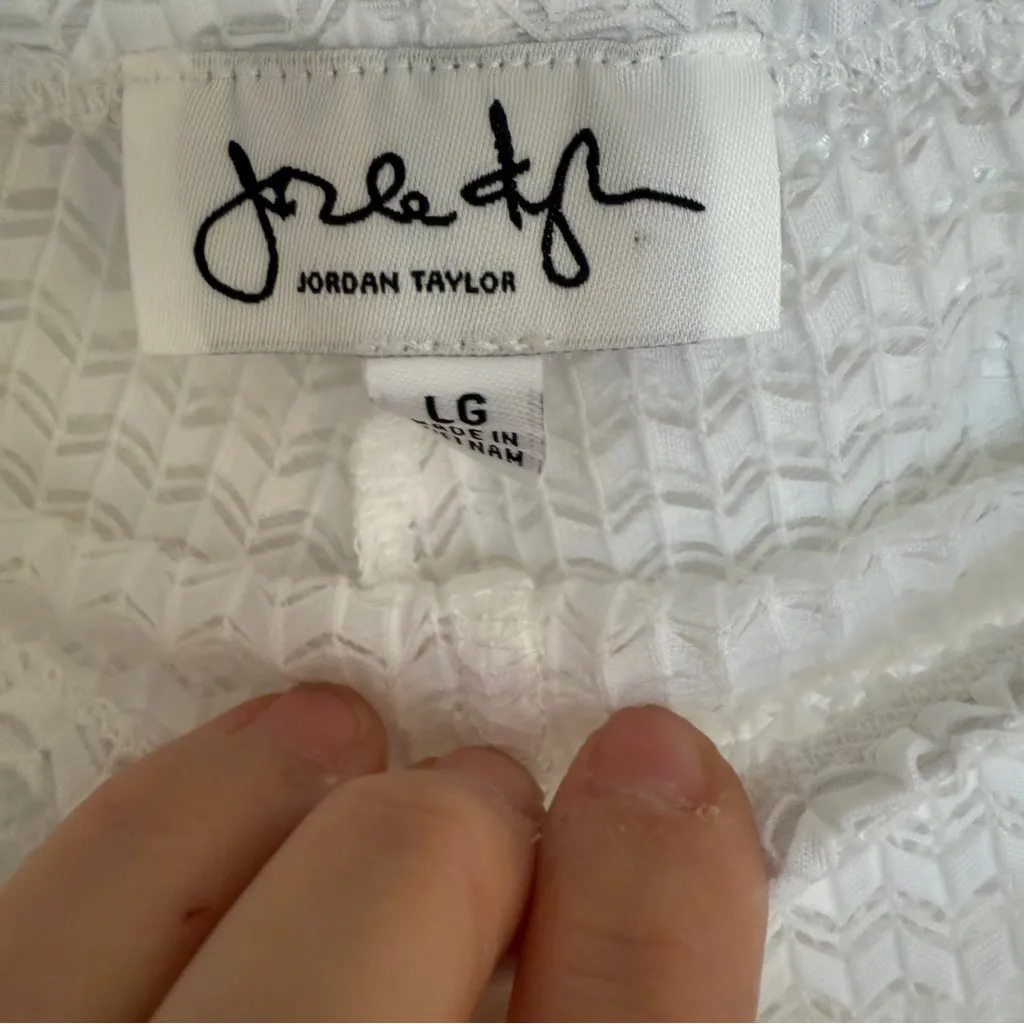 White Leisure Pants Bundle Womens Large Vacation Swimsuit Cover - Image 10