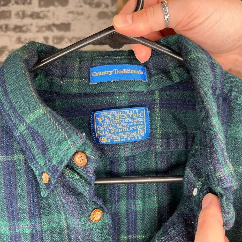 Pendleton | women wool plaid button down - Image 2