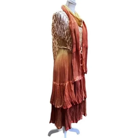 Viva Womens Ombre Bohemian Cascading layered fringe - Image 5