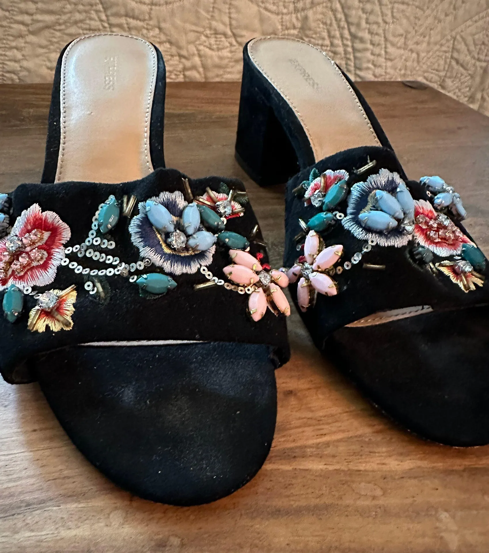 Black Mule Heels - Image 5