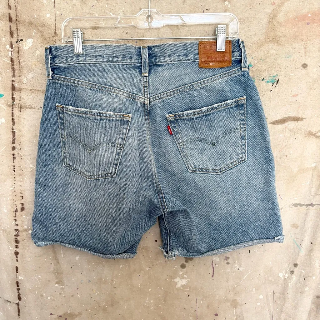 Levi's  501 90s Patchwork Shorts - Image 3