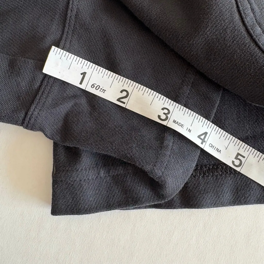 NWT Athleta Farallon Cotton Athletic Shorts Black L - Image 16