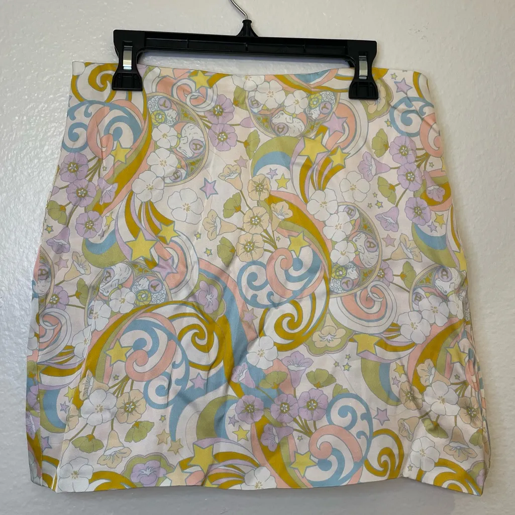 For‎ Love And Lemons Set NWT Marcia Crop Top M and Aiko Mini Skirt Size S - Image 2