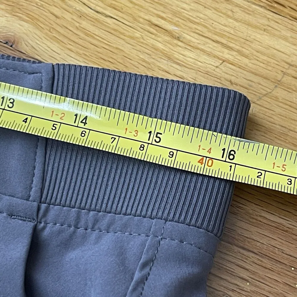 ATHLETA Midtown Ankle Pant Size 8 Silver Bells Gray‎ Jogger Travel Workout Crop - Image 7