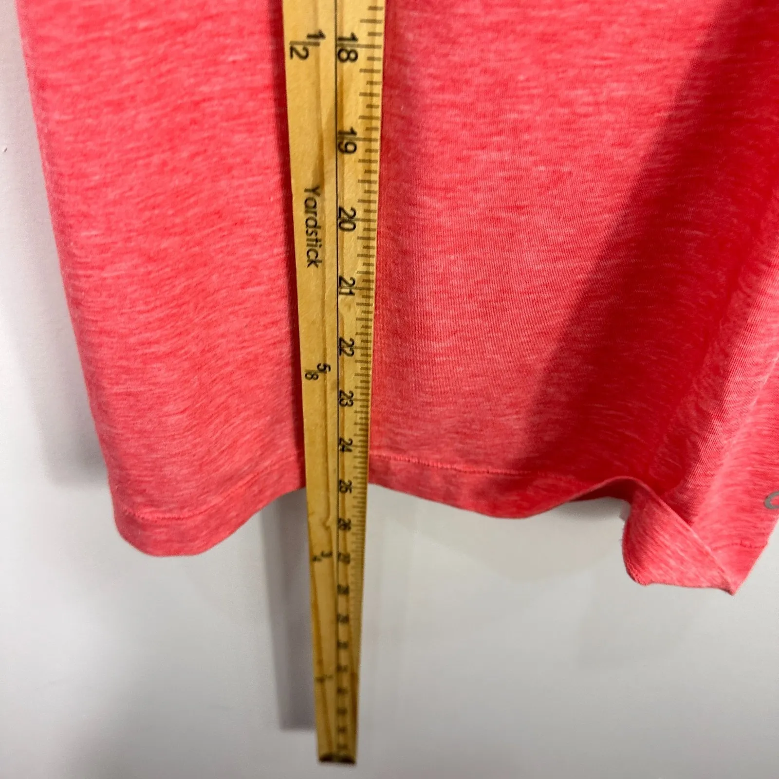 GapFit Breathe Tank XS Petite Coral Heather Racerback Minimalist Athleisure Yoga - Image 4