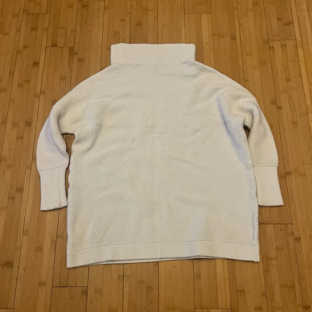 Free People White Turtleneck Sweater - Image 3