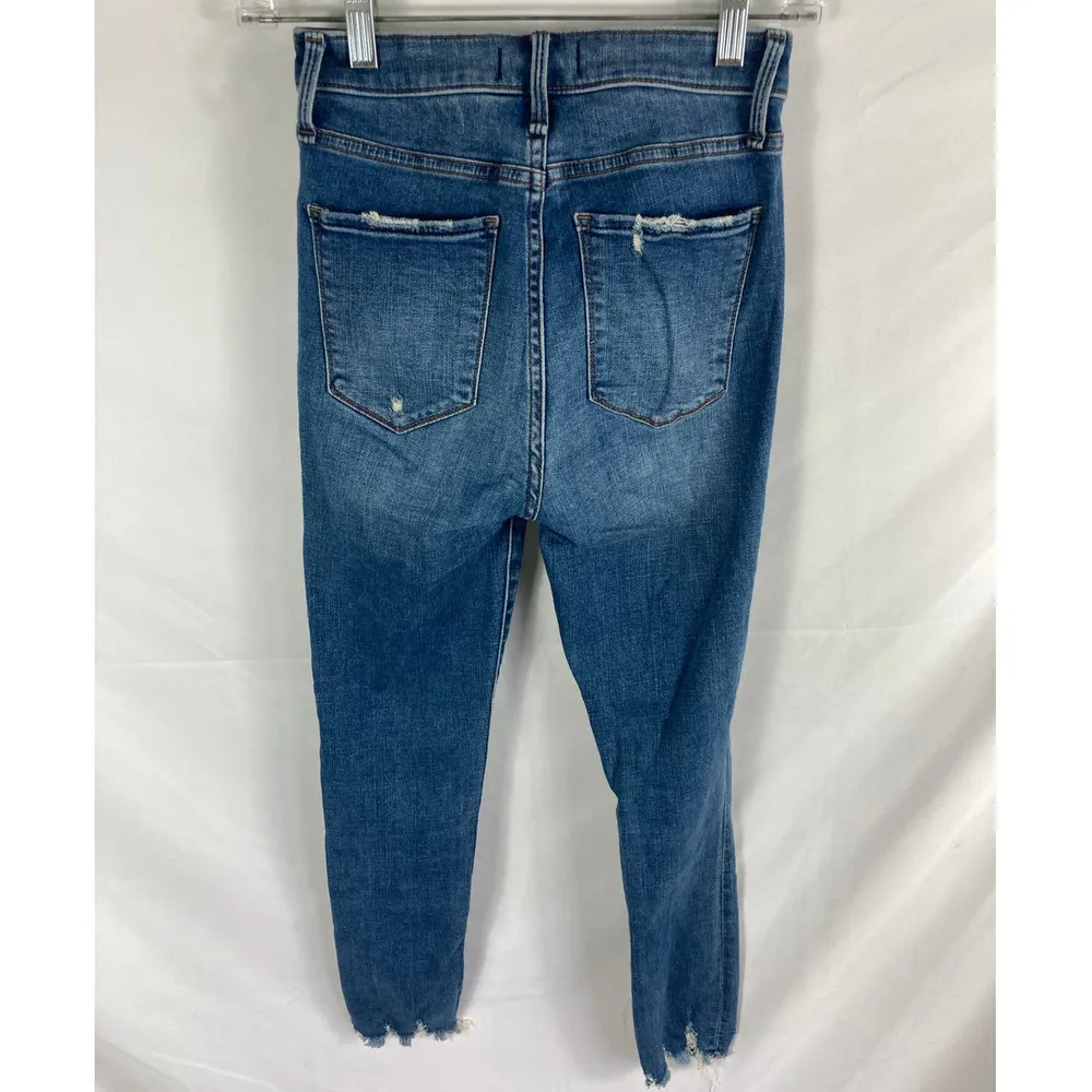 Abercrombie & Fitch Simone High Rise Ankle Jeans Size 25 / 0 - Image 6