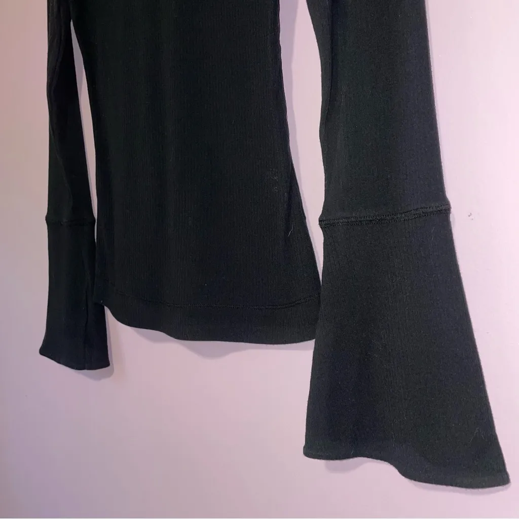 Intimately Free People Sydney Layering Top Women S Ribbed Bell Sleeve Turtleneck - Image 3