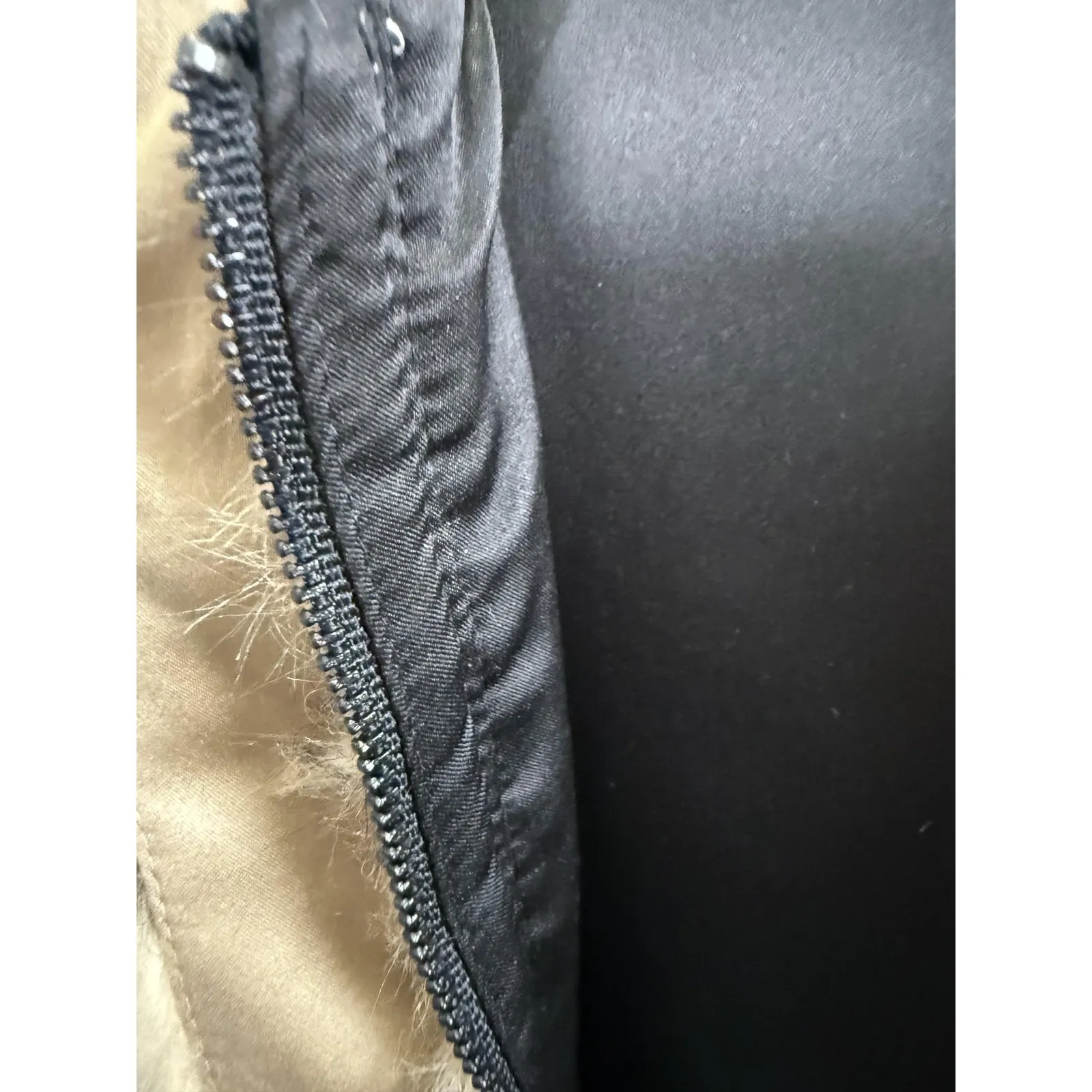 Crosby by Mollie Burch Dress Womens Small Leopard Faux Fur Sleeveless Animal - Image 8