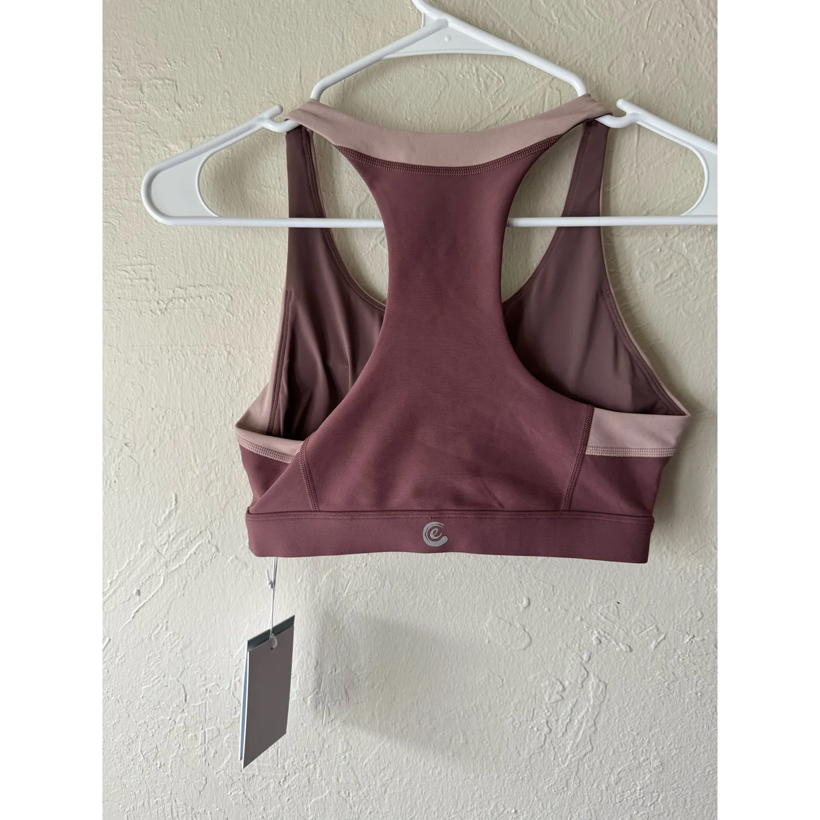 NWT Johnny Was Calme Color Block Sports Bra Size S in Mauve - Image 2