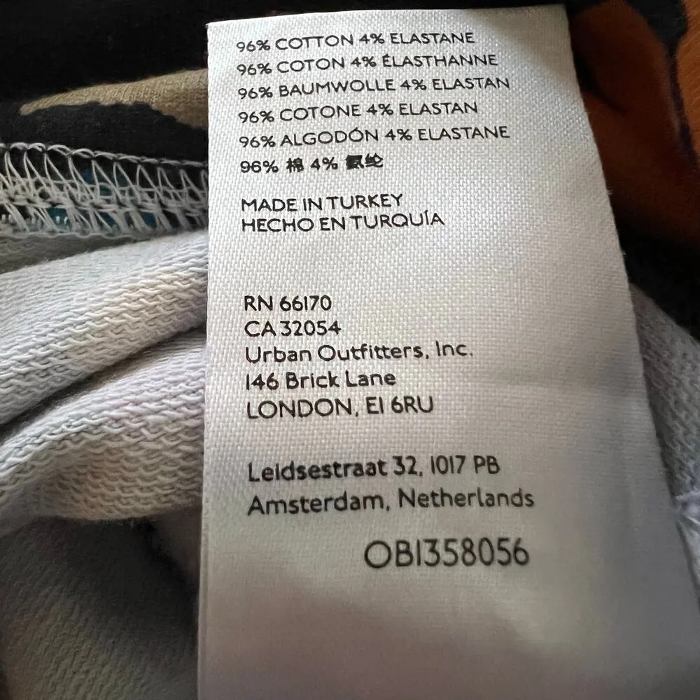 Anthropologie Maeve Puff-Sleeved Sweatshirt Women's Sweater Top XS XSmall Floral - Image 9